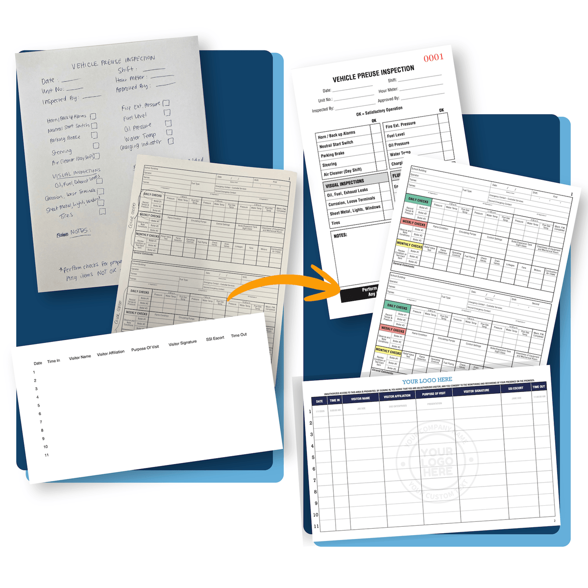 custom design from draft to professional layout