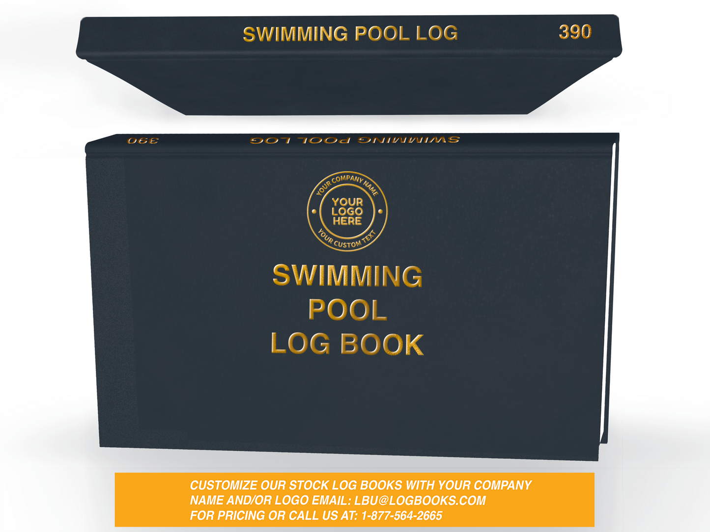 Swimming Pool Log Book #390 Custom Cover