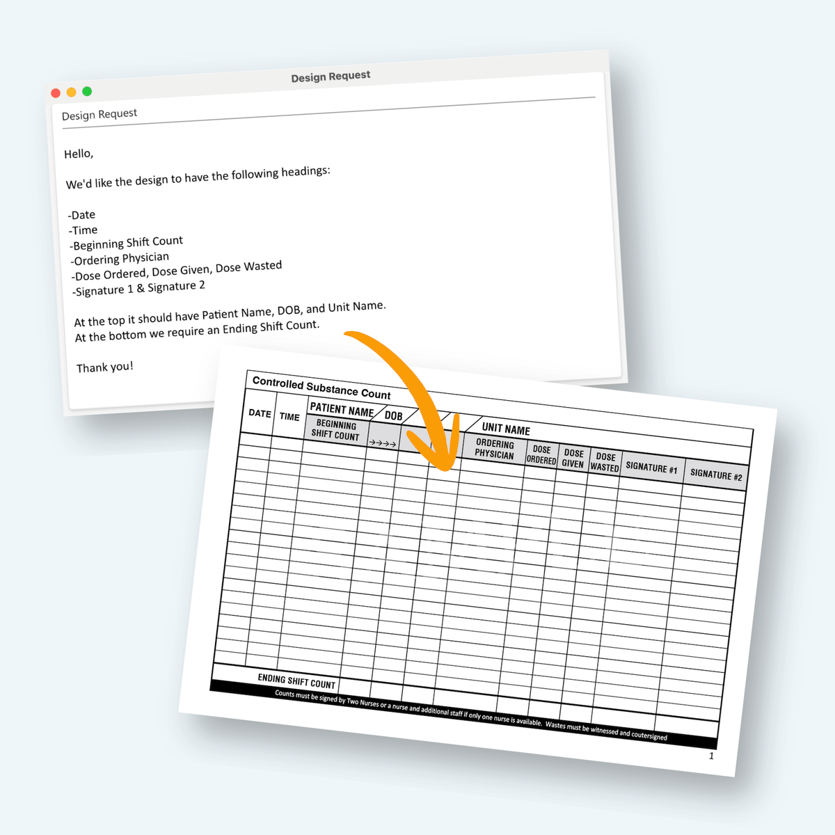 single custom design email from draft to professional layout