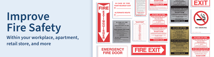 Fire Labels / Signs – Log Books Unlimited
