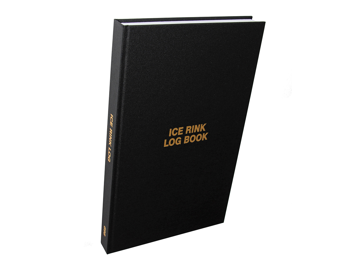 Ice Rink / Refrigeration Log Book (3 Compressors - Glycol / Ammonia) #698 Front Cover
