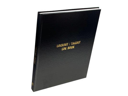 Lock-Out / Tag-Out Log Book #922 Front Cover