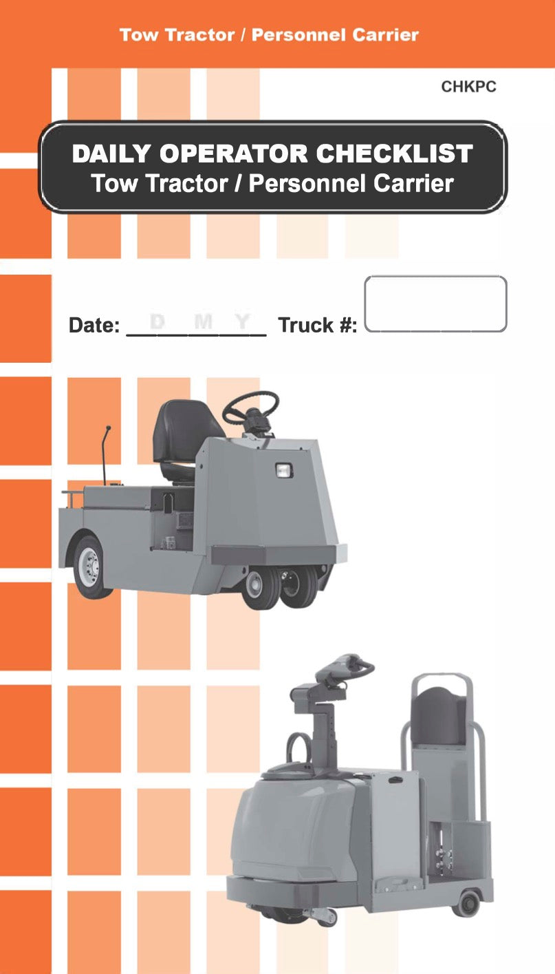 Tow Tractor / Personnel Carrier - Replacement Log #CHKPC