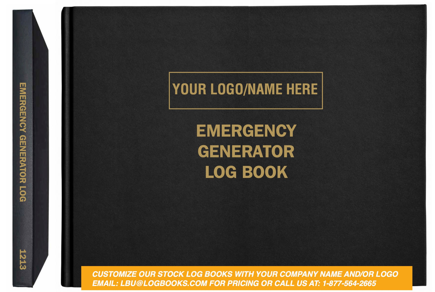 Emergency Generator Log Book #1213