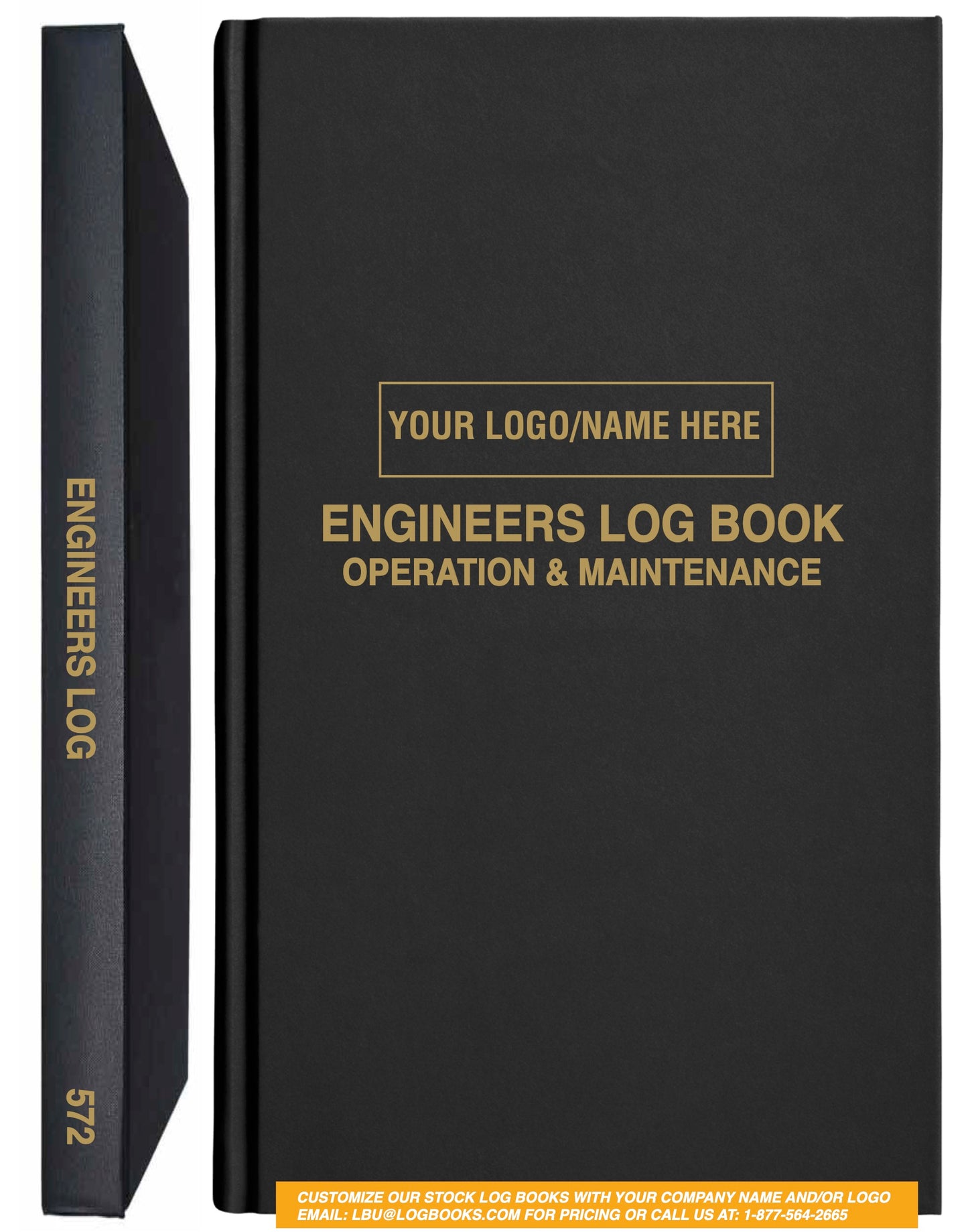 Engineers (2 Shifts per page) Log Book #572