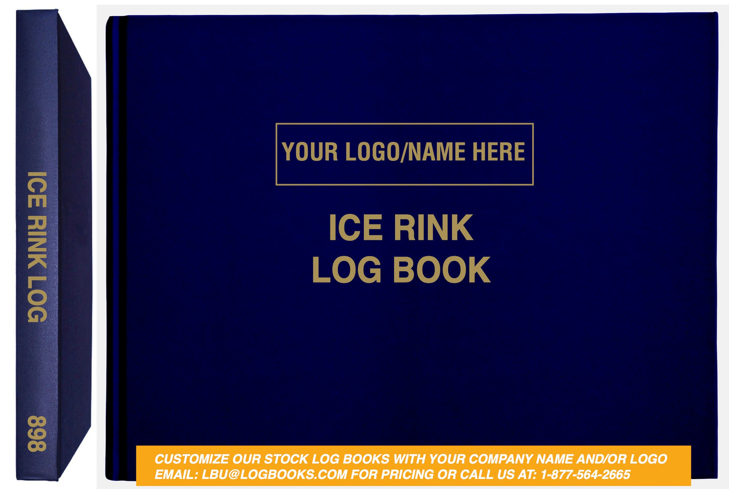 Ice Rink / Refrigeration (4 comp - Freon) Log Book #898