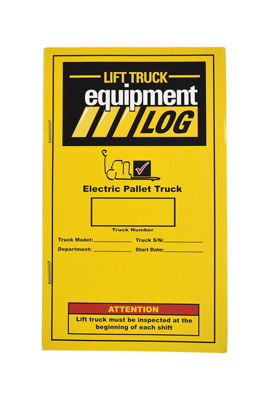 Electric Pallet Truck Log - Replacement Log # RLOG(P)