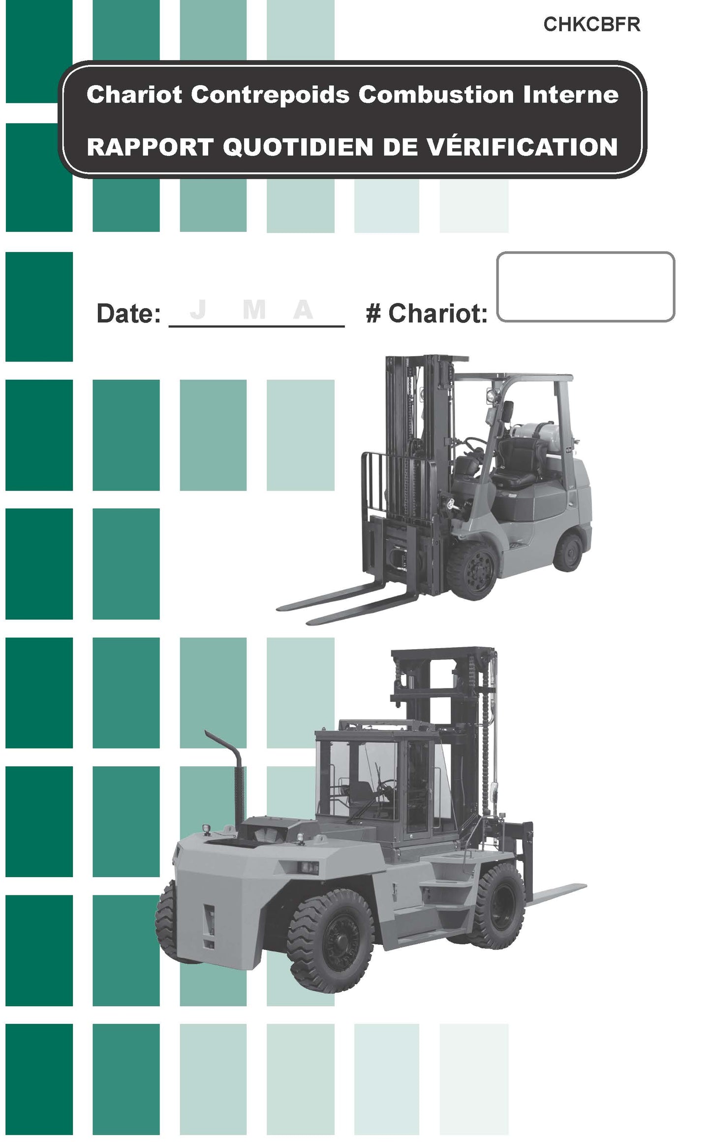 Chariot Contrepoids Combustion Interne + Boîte en Plastique # SCADDFR(CB)