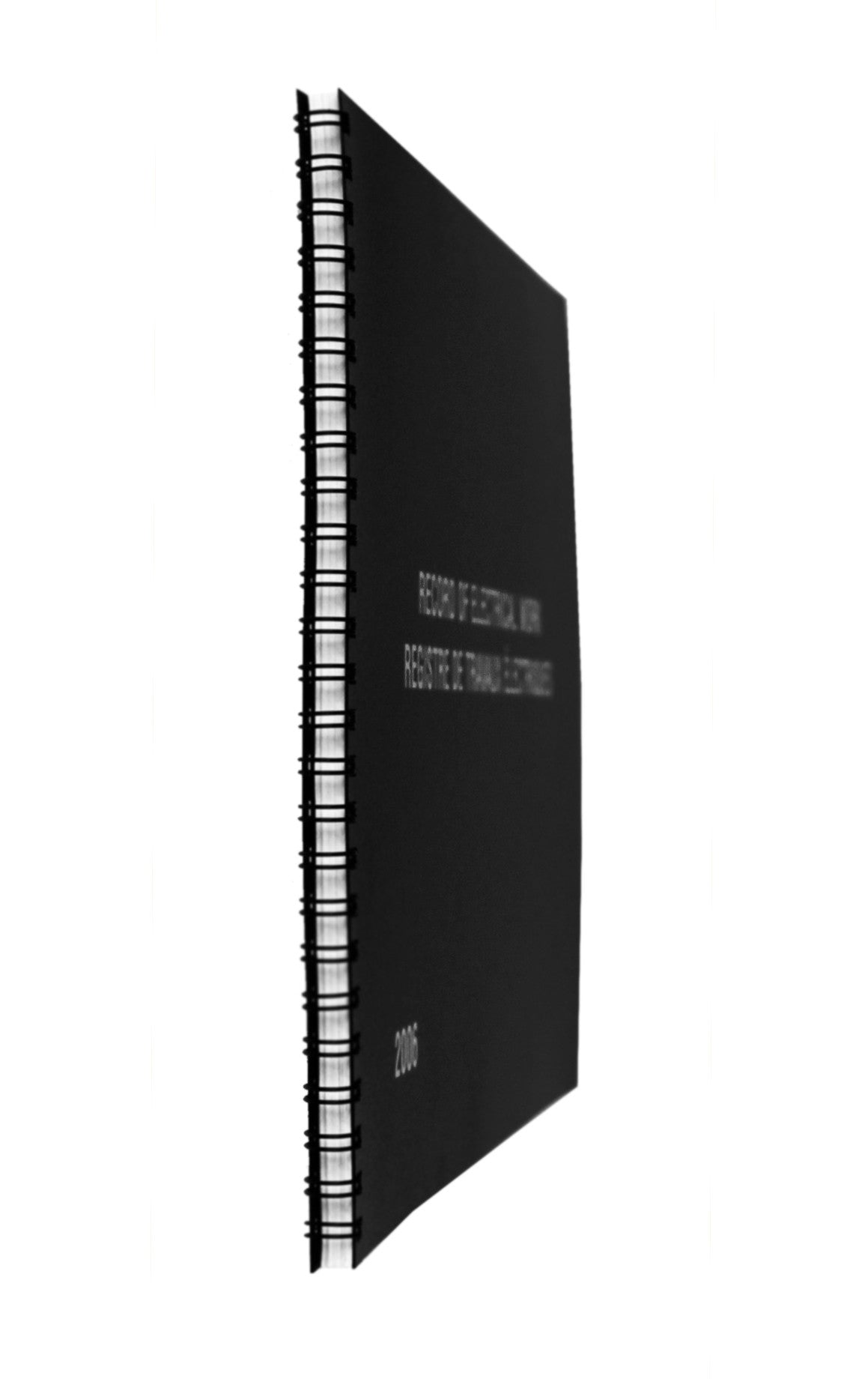 Record of Electrical Work Log Book (Bi-lingual) #2006 Spine