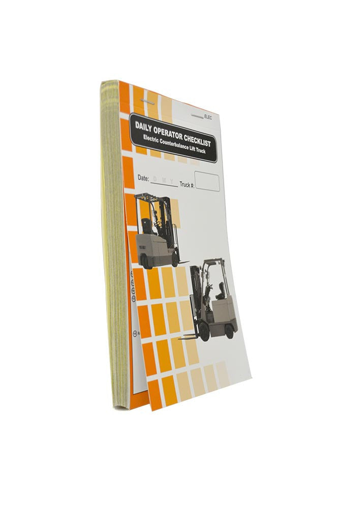 Electric Counterbalance Lift Truck - Replacement Log # CHKE
